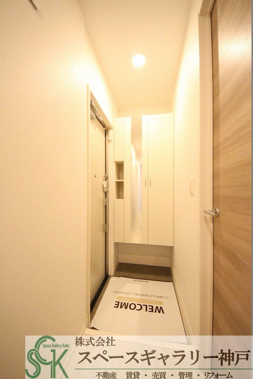ル・リアン神戸の玄関|※お部屋により仕様が異なる場合があります。