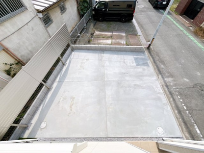 【駐車場】 | 前橋市表町　新築住宅 | ゆったり停められる駐車スペース