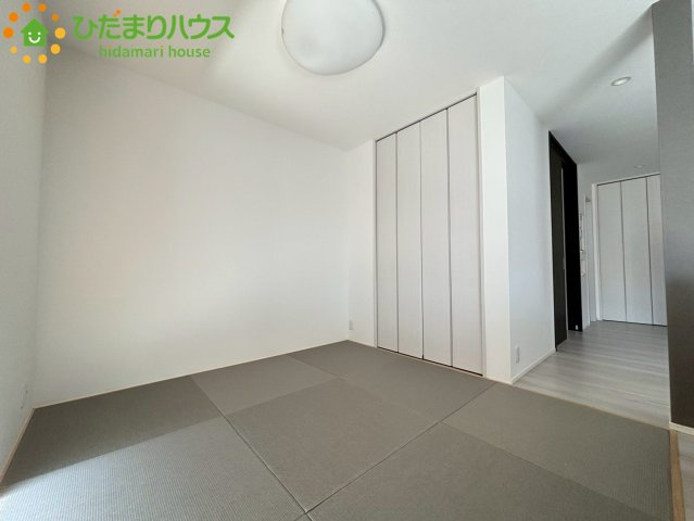 深谷市武蔵野　中古一戸建ての和室|すぐ横になれる和室付き！
みんながほっと一息つける空間☆					
