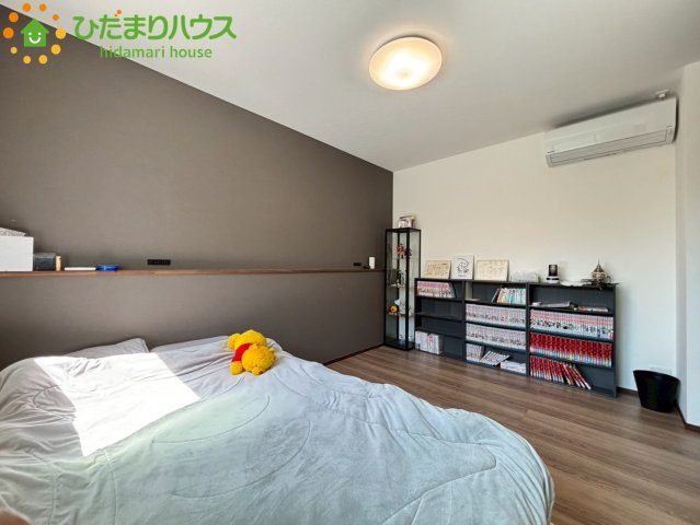 深谷市武蔵野　中古一戸建ての寝室|6帖の主寝室！
大切なプライベート空間を素敵に演出できます♪								
