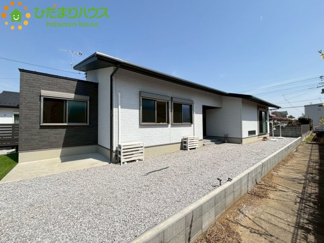 深谷市武蔵野　中古一戸建ての外観|大人気の平屋物件です！！
南向きで日当たりも良好☆