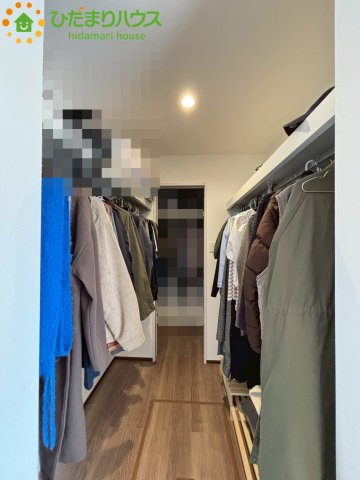 深谷市武蔵野　中古一戸建ての収納|こたつや扇風機など、
季節物が収納できちゃうWIC付き！