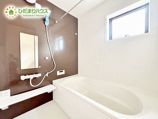 【浴室】 | 笠間駅前1期　新築戸建　4号棟 | 大人が足を伸ばしても十分な広さ！一人でゆっくりくつろぐ時間も大切です！