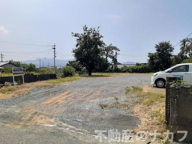 宇土市松山町の売地の外観