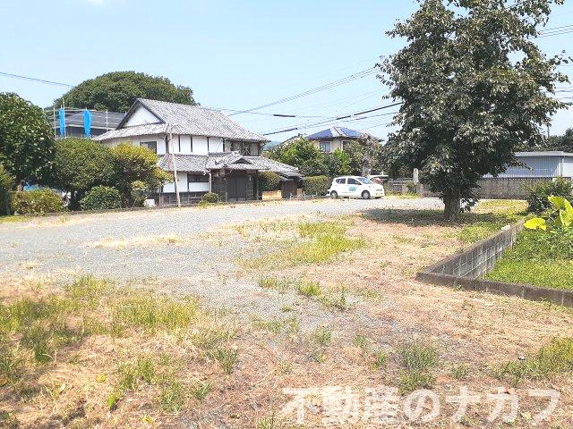 宇土市松山町の売地の外観