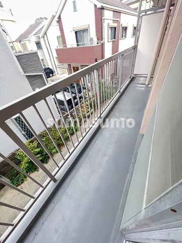 橋本マンション（田能）のバルコニー