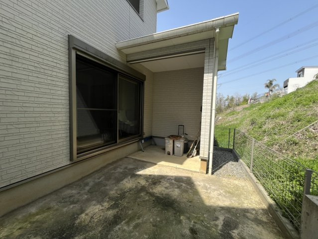 堺市南区美木多上　戸建の庭