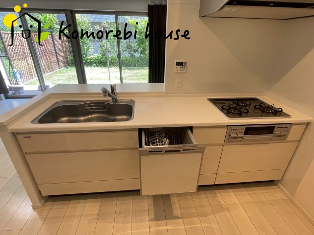 アンビシャス上尾のキッチン|コンパクトなキッチンで掃除もラクラク