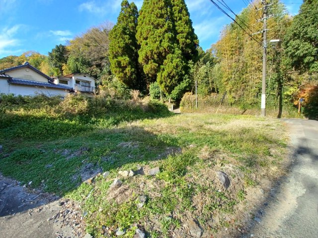 宇土市椿原町の売地の外観