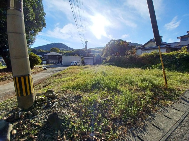 宇土市椿原町の売地の外観