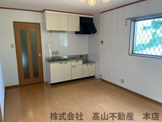 宗像市稲元４丁目のアパートのキッチン