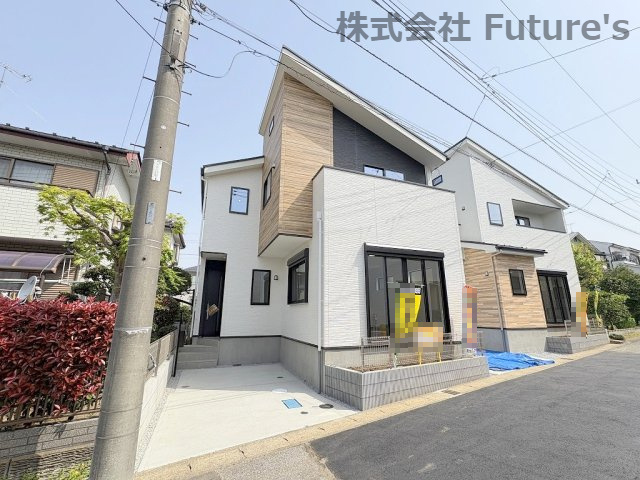 流山市加4丁目　新築戸建　全2棟　1号棟の外観|「流山」駅徒歩12分・「流山セントラルパーク」駅徒歩20分