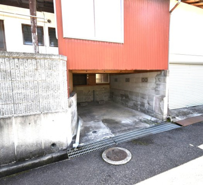 【駐車場】 | 南部町永井貸家 | 高さ制限あり　１６０㎝まで