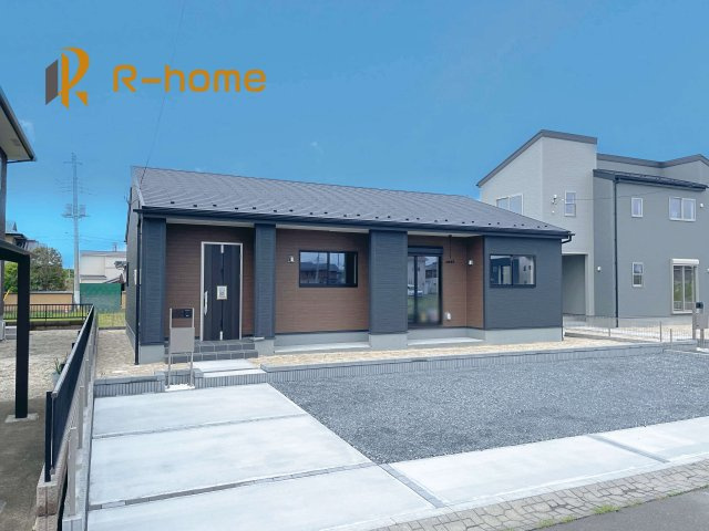 ひたちなか市阿字ヶ浦町第3　新築戸建て　1号棟の外観|ご予約を頂ければ、『平日』はもちろん『早朝』や『夜間』もご見学可能です♪お気軽にお申し付けください♪