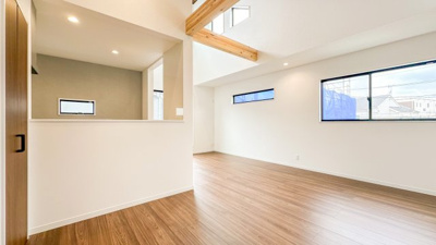 【居間・リビング】 | 藤沢市亀井野4丁目 新築戸建 全4棟