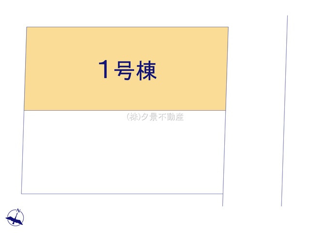 《仲介手数料無料》北区本郷町725-1新築一戸建てリガーレの区画図
