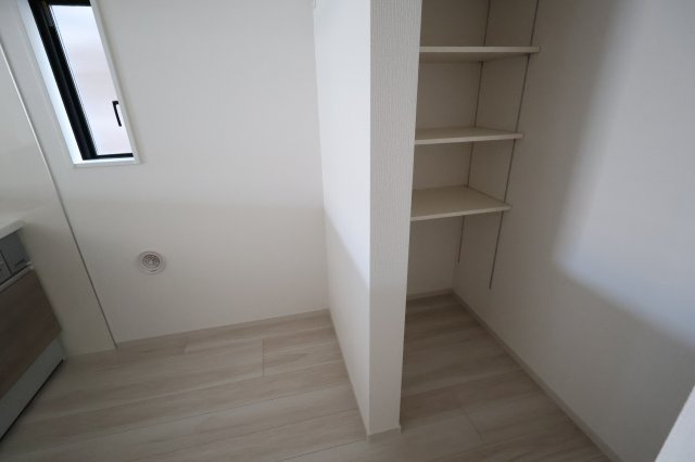 《仲介手数料無料》北区本郷町725-1新築一戸建てリガーレの収納|撮影日 2025年7月31日 13:00 晴れ