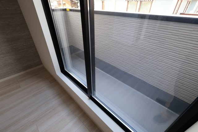 《仲介手数料無料》北区本郷町725-1新築一戸建てリガーレのバルコニー|撮影日 2025年7月31日 13:00 晴れ