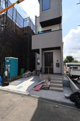 《仲介手数料無料》北区本郷町725-1新築一戸建てリガーレの外観|撮影日 2025年7月31日 13:00 晴れ