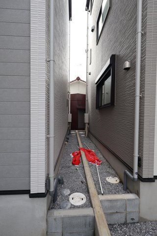 《仲介手数料無料》北区本郷町725-1新築一戸建てリガーレの外観|2025年11月1日 13:00 晴れ