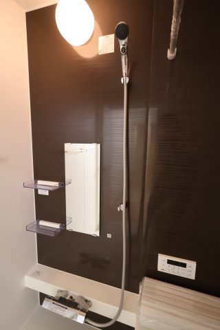 《仲介手数料無料》北区本郷町725-1新築一戸建てリガーレの浴室|2025年11月1日 13:00 晴れ