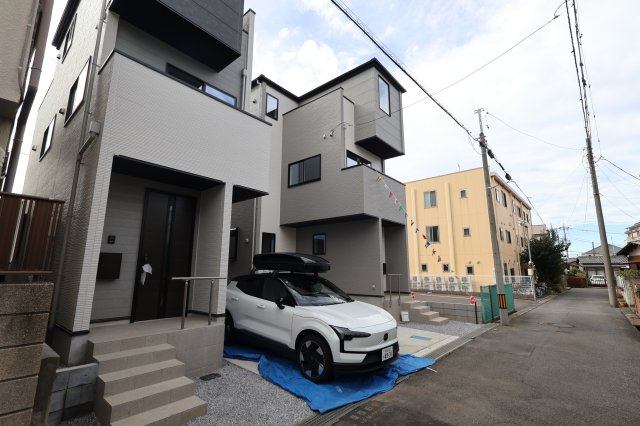 《仲介手数料無料》北区本郷町725-1新築一戸建てリガーレの外観|2025年11月1日 13:00 晴れ