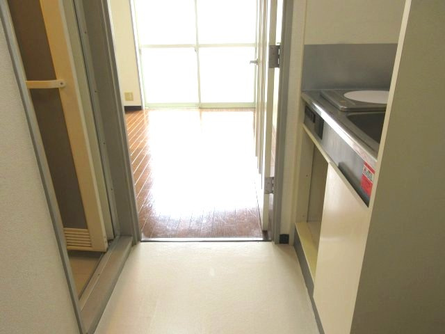 ハイツアドレサントのバルコニー