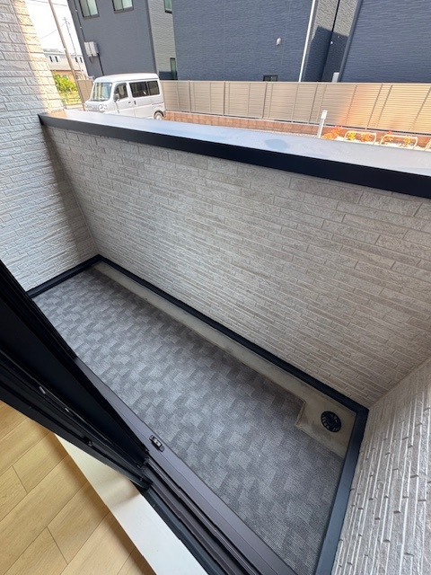 リッカンスヘム一番町のバルコニー