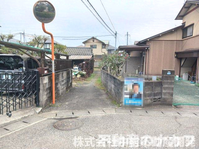 熊本市中央区出水８丁目の売地の周辺|南側道路