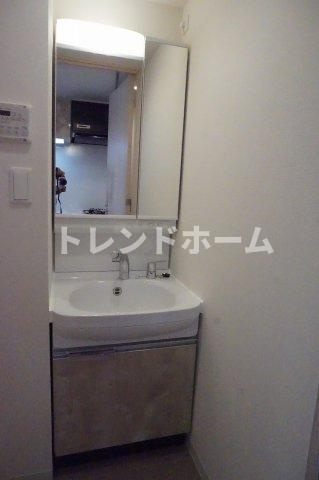 ララプレイス大阪福島プレッソの独立洗面台|選べる家電プランあり！！