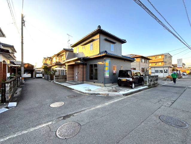 北井門3丁目中古戸建の前面道路含む現地写真|前面道路含む現地写真です