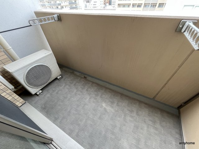 プレサンス天神橋ディオレ　仲介手数料無料のバルコニー