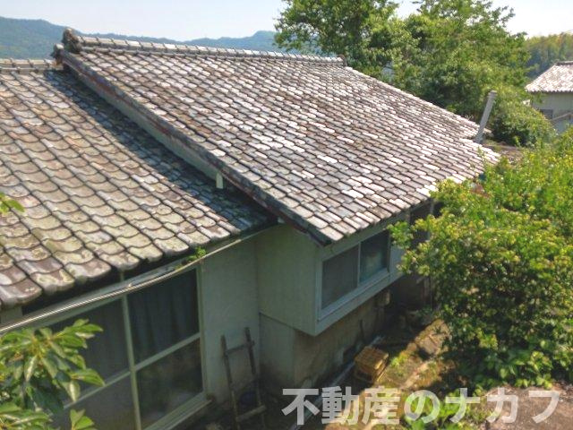 宇土市上網田町の売地の外観