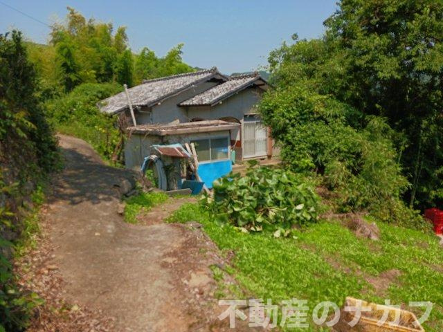 宇土市上網田町の売地の外観
