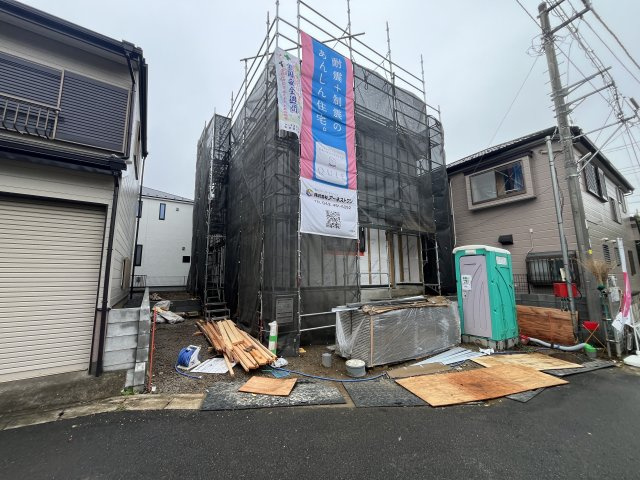 柏市逆井２丁目新築戸建（逆井第10）の外観|現地外観・6月18日撮影