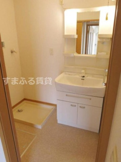 【洗面所】 | サンリット　タウンD　西尾市平坂町 | 同仕様　同施工会社　洗面所