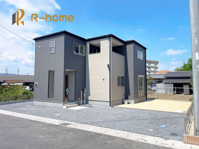 笠間市笠間駅前1期　新築戸建て　6号棟の外観|ご予約を頂ければ、『平日』はもちろん『早朝』や『夜間』もご見学可能です♪お気軽にお申し付けください♪