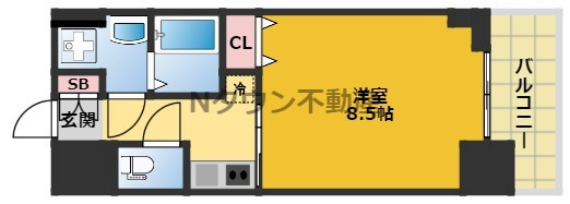 【間取り】 | S-RESIDENCE平安通 | 間取りです。