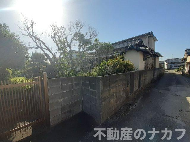 宇土市松山町の売地の外観
