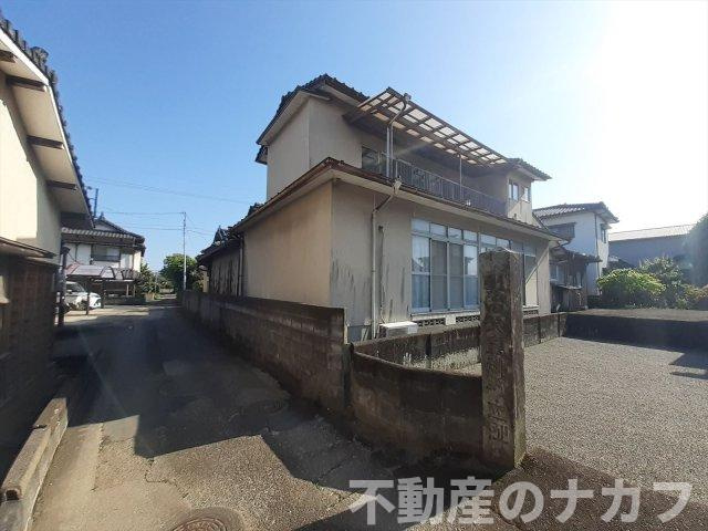 宇土市松山町の売地の外観