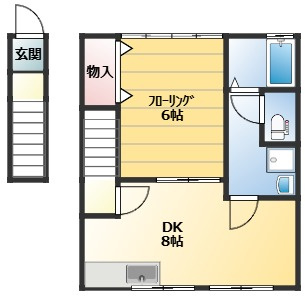 【間取り】 | ヨシハシアパート
