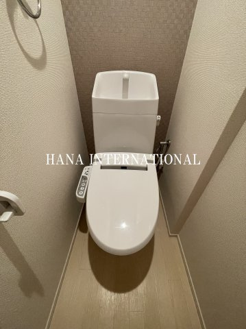 クレイノＴ　ヴィルヌーブⅥのトイレ