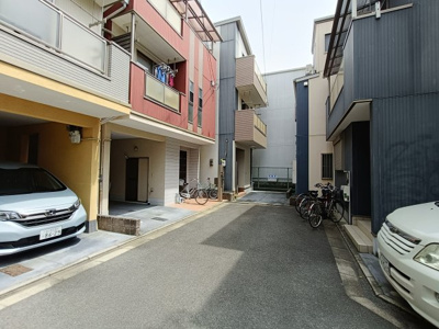 【前面道路含む現地写真】 | 大阪市東淀川区井高野1丁目中古戸建