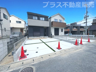 【外観】 | 現地写真。プラス不動産販売なら、現場の全ての棟をまとめてご見学頂けます。