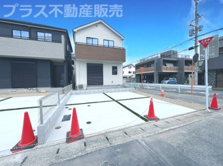 【外観】 | 完成しました。物件内部もご見学頂けます。プラス不動産販売にお任せ下さい。