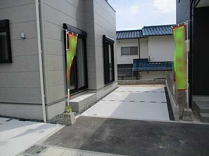 広島市佐伯区坪井1丁目　新築一戸建て(全3棟)の外観