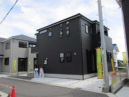 広島市佐伯区坪井1丁目　新築一戸建て(全3棟)の外観