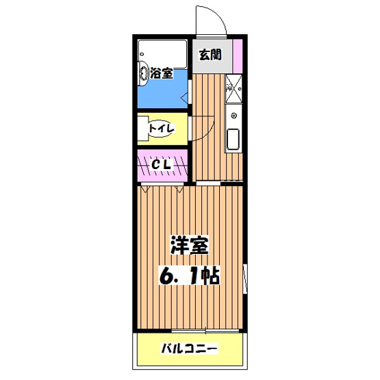 【間取り】 | アネルバハイツA