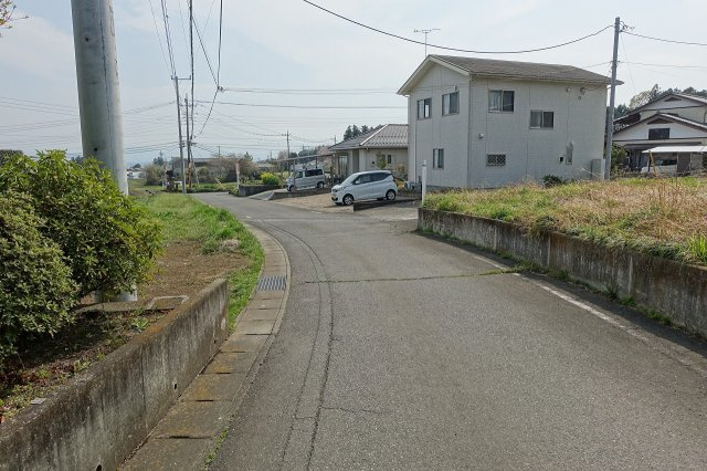 高崎市箕郷町柏木沢　売地の外観