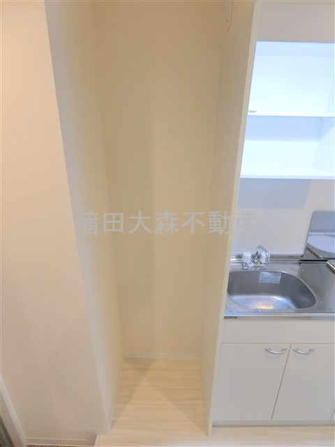 レピュア大森レジデンスのキッチン|冷蔵庫置き場